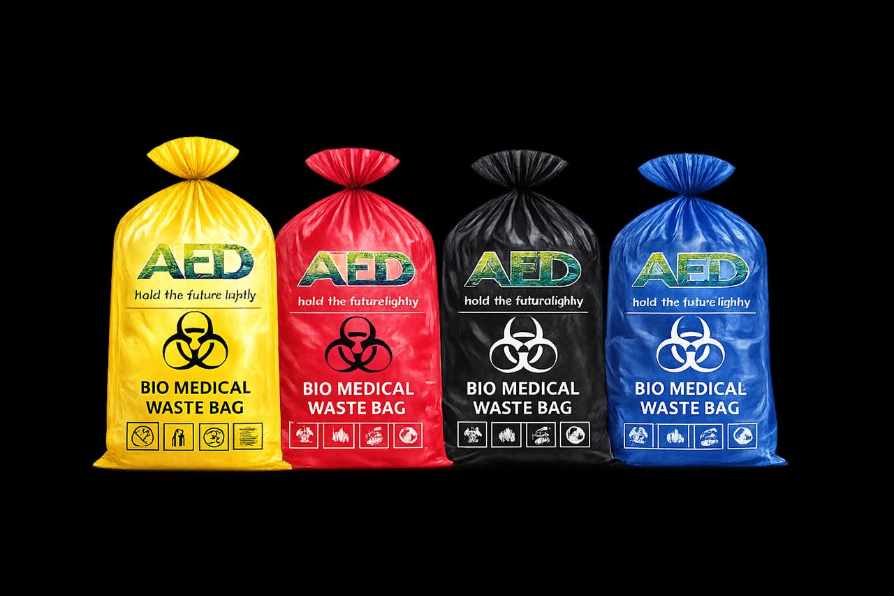Biomedical Waste Bags – eco-friendly compostable packaging, At Every Desk